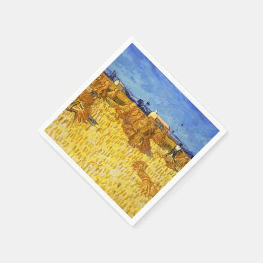 Serviette En Papier Vincent van Gogh - Récolte en Provence (Coin)