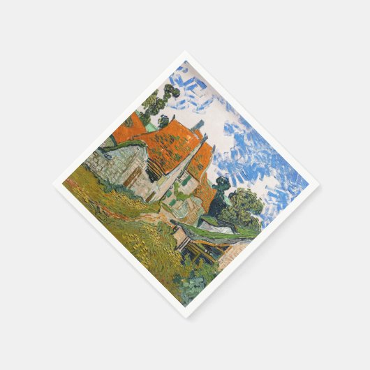 Serviette En Papier Vincent van Gogh - Rue à Auvers-sur-Oise (Coin)