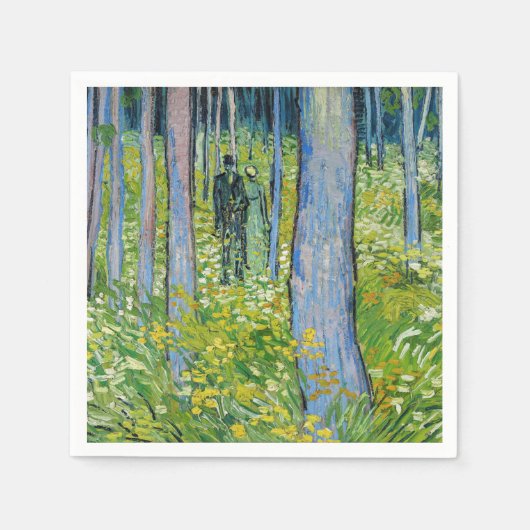 Serviette En Papier Vincent van Gogh - Sous-croissance à deux chiffres (Devant)