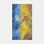 Serviette En Papier Vincent van Gogh - Wheatfield with Crows (Devant)