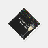 Serviette En Papier Vins blancs Anniversaire et serviettes Confetti (Coin)