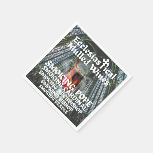 Serviette En Papier Vins Multiculés Ecclésiastiques, Moly Saint (Coin)