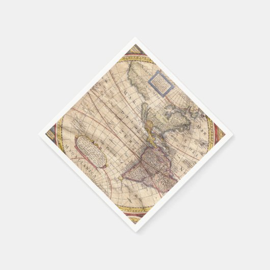 Serviette En Papier Vintage (Coin)