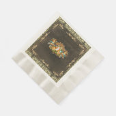 Serviette En Papier Vintage 114 (Coin)