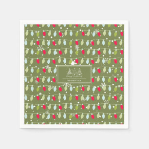 Serviette En Papier Vintage classique Vacances Motif-Fêtes de Noël Lum