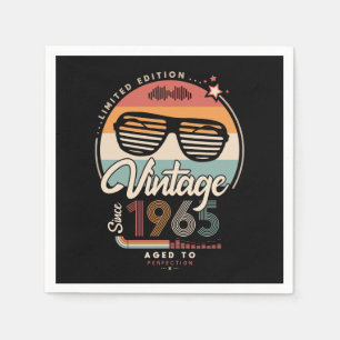 Serviette En Papier Vintage depuis 1965