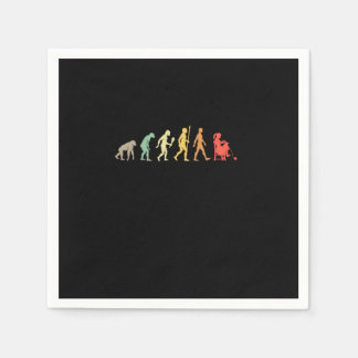 Serviette En Papier Vintage Knitting Evolution Knitter Gift Idea