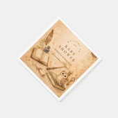 Serviette En Papier Vintage Magic Potion Baby Shower (Coin)