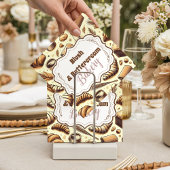 Serviette En Papier Vintage Rustic Bakery