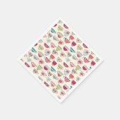 Serviette En Papier Vintage Teacup Tea Party (Coin)