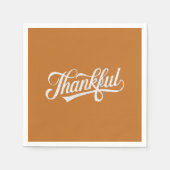 Serviette En Papier Vintage Thanksgiving Cadeau d'automne (Devant)