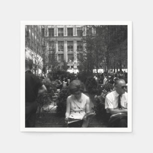 Serviette En Papier Vintage USA New York Rockefeller Center