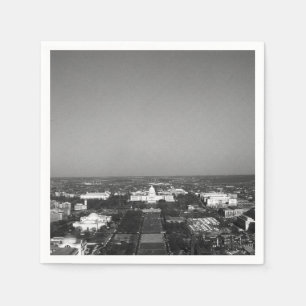 Serviette En Papier Vintage USA Washington Capitol présentation