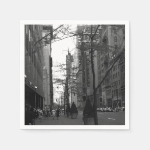 Serviette En Papier Vintage USA Washington Street