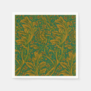 Serviette En Papier Vintage William Morris Arcadia sans couture