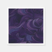 Serviette en papier violet (Devant)