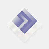 Serviette En Papier Violet bleu 2022 (Coin)