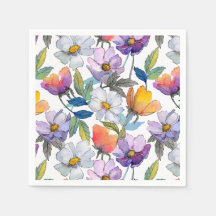 Violet Flower Coaster