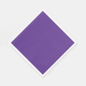 Serviette En Papier Violet violet violet violet riche (Coin)