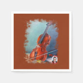 Serviette En Papier Violín (Devant)