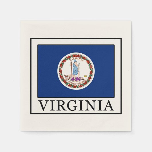 Serviette En Papier Virginie (Devant)