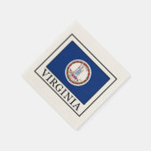 Serviette En Papier Virginie (Coin)