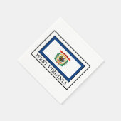 Serviette En Papier Virginie-Occidentale (Coin)