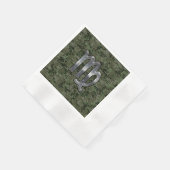 Serviette En Papier Virgo Zodiac Connexion Olive Green Camion numériqu (Coin)