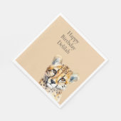 Serviette En Papier Visage de Cheetah (Coin)