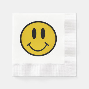 Serviette En Papier Visage d'or
