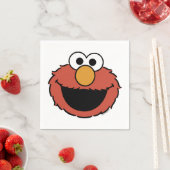 Serviette En Papier Visage souriant d'Elmo (En situation)