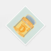 Serviette En Papier Vitamine D capsules santé et bien-être (Coin)