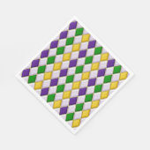 Serviette En Papier Vitrail Harlequin (Coin)