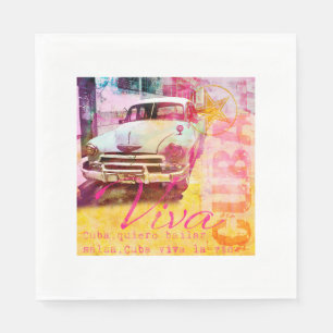 Serviette En Papier Vivats Cuba