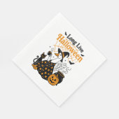Serviette En Papier Vive Halloween Goose Witch (Coin)