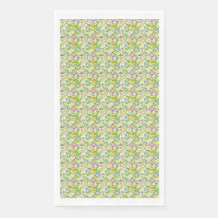 Serviette En Papier Vivons comme des fleurs