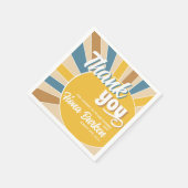 Serviette En Papier Voici le Baby shower Son (Coin)