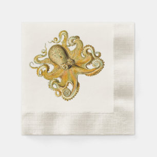 Serviette En Papier Voie phare d'Octopus