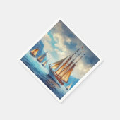 Serviette En Papier Voile (Coin)