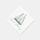 Serviette En Papier Voile (Coin)