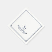 Serviette En Papier Voile dernière (Coin)