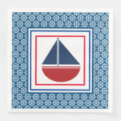 Serviette En Papier Voile Nous Allons (Devant)