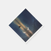 Serviette En Papier Voile vers les nuages (Coin)