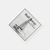 Serviette En Papier Voilier de retraite Voilier Away Voilier officiel (Coin)