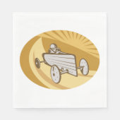 Serviette En Papier Voiture à savon (Devant)
