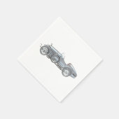 Serviette En Papier Voiture de course Amilcar (Coin)