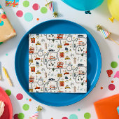 Serviette En Papier Voitures de ville adorable Anniversaire