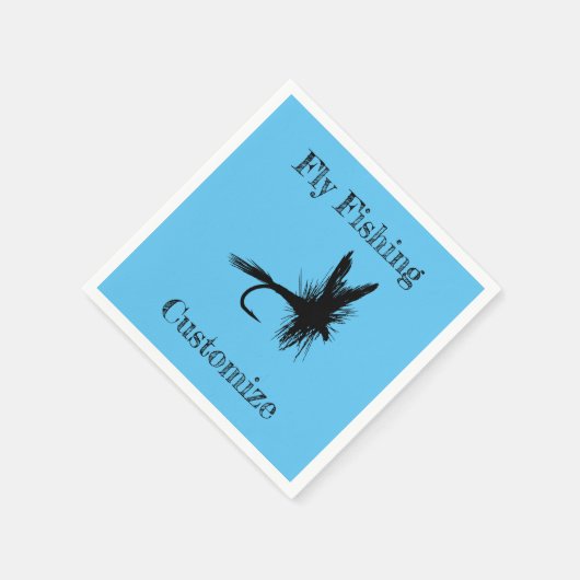 Serviette En Papier Vol Pêche Vol Thunder_Cove (Coin)