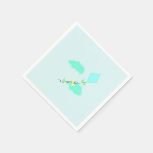 Serviette En Papier Voler un cerf-volant (Coin)