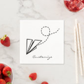 Serviette En Papier Volet Papier Thunder_Cove (En situation)